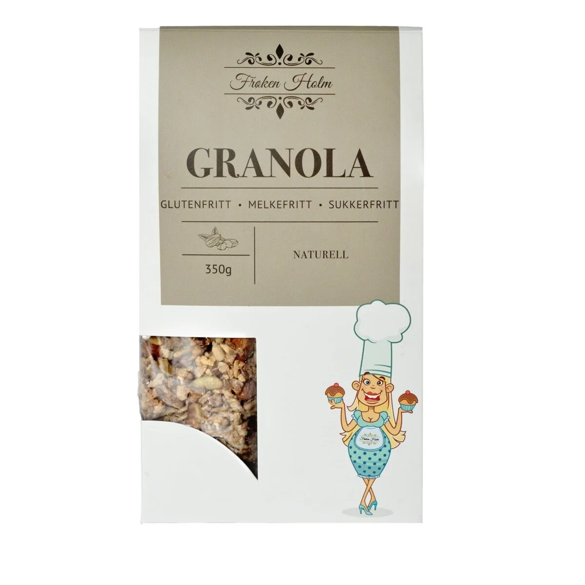 Granola Naturell - Frøken Holm