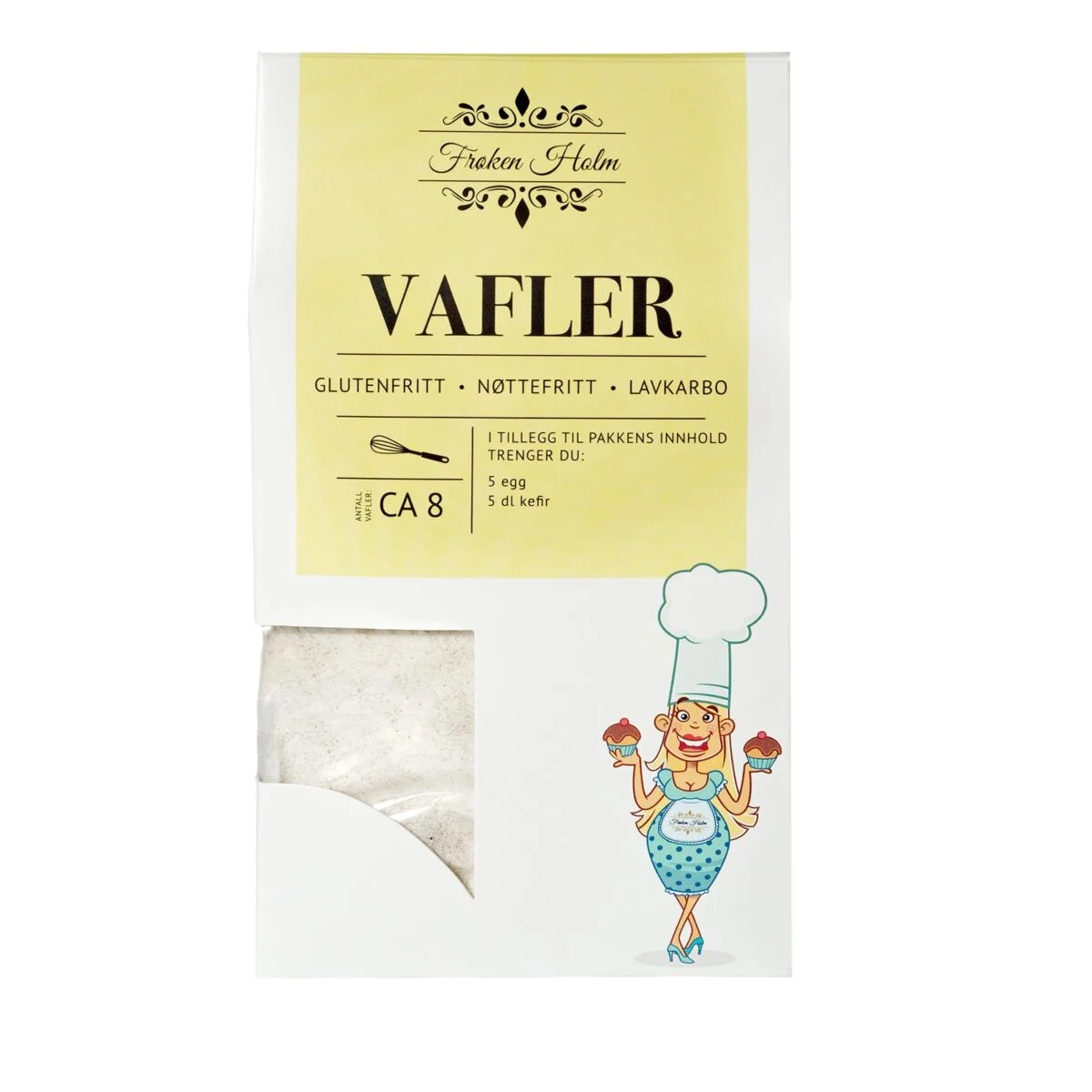 Vafler Bakemiks - Frøken Holm