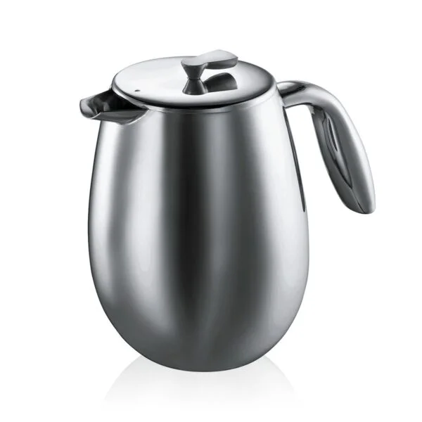 COLUMBIA, French Press kaffebrygger, dobbeltvegget, 12 kopper, 1,5L
