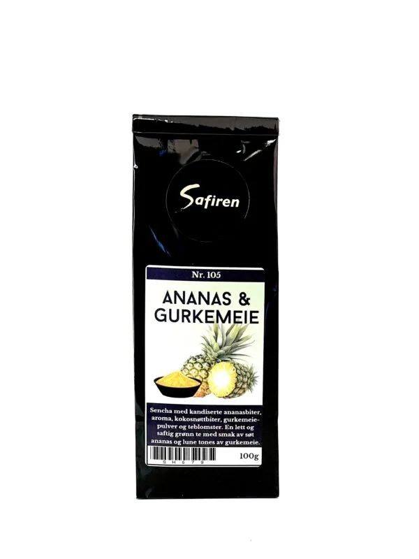 Ananas & Gurkemeie - 100g