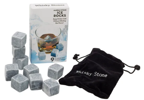 Ice Rocks til Whiskey 9-stk