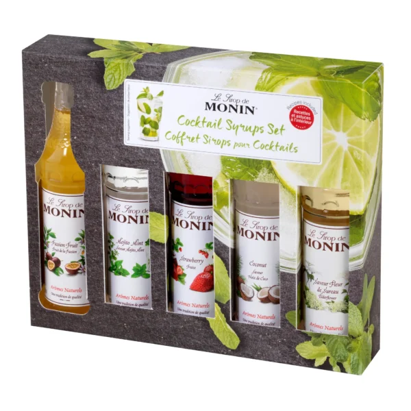Monin Cocktail Sirup Sett 5 x 5 cl