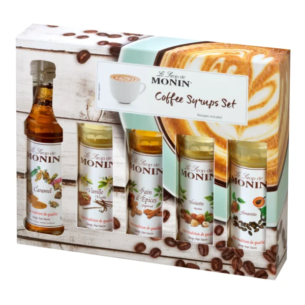 Monin Kaffe Sirup Sett 5 x 5 cl